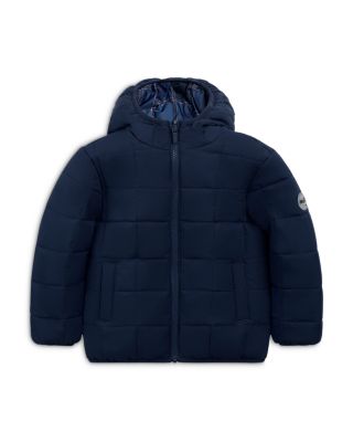 Boys' Tartan Reversible Hooded Jacket - Baby