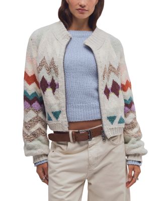 Sundazed Mock Neck Cardigan Sweater