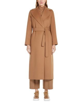 Poldo Wool Belted Wrap Coat