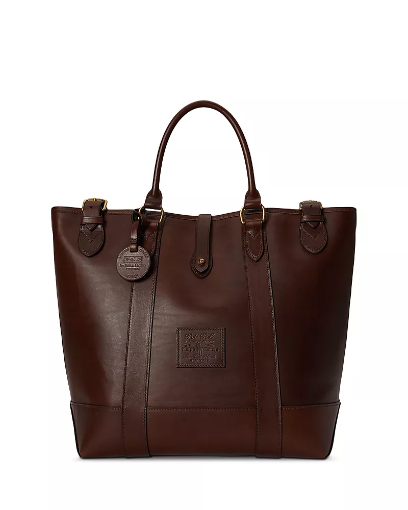 Polo Ralph Lauren Heritage Leather Medium Tote