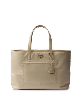 Re-Edition 1978 Large Re-Nylon and Saffiano Leather Tote Bag