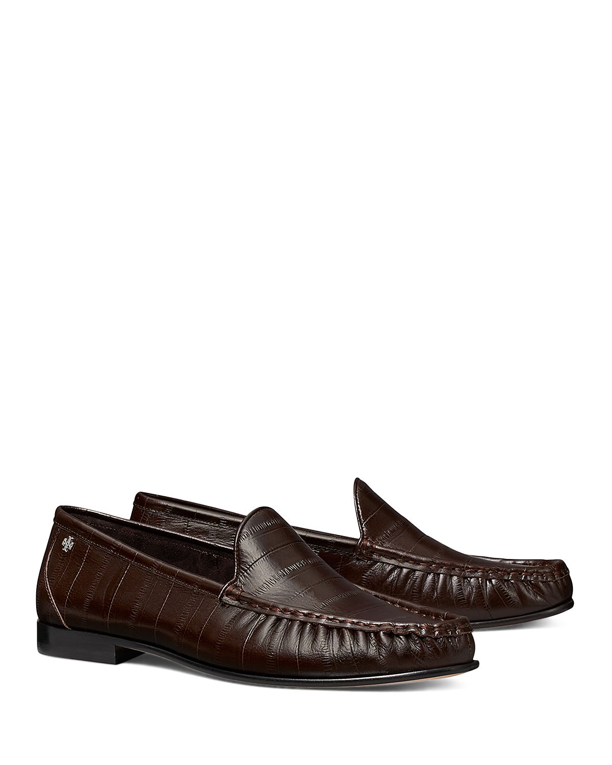 Tory Burch Women's Classic Ruched Leather Loafers