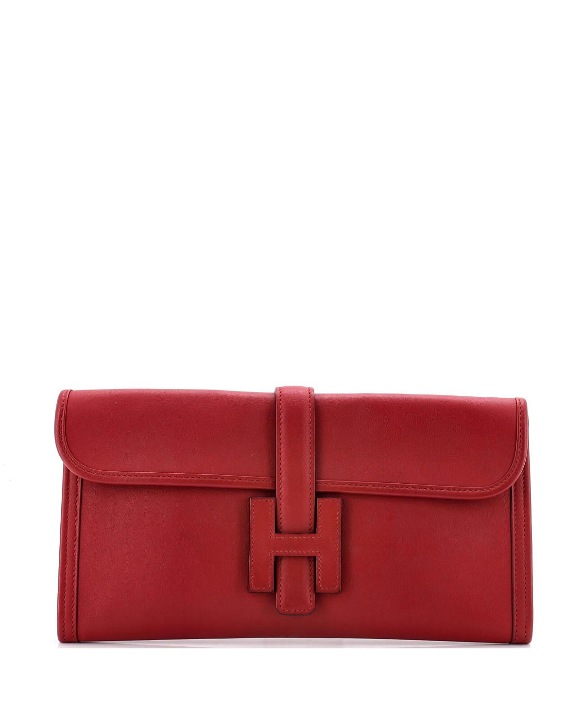 Pre-Owned Hermes 29 Jige Elan Clutch Swift