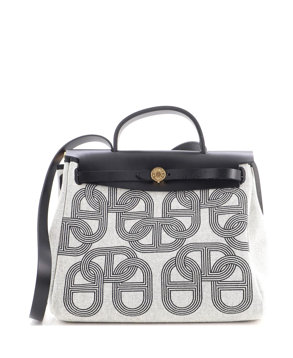 Pre-Owned Hermes 31 Herbag Zip Circuit 24 Vache Hunter and Leather