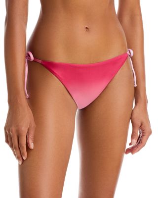 Side Tie Hipster Ombr&eacute; Bikini Bottom - Exclusive
