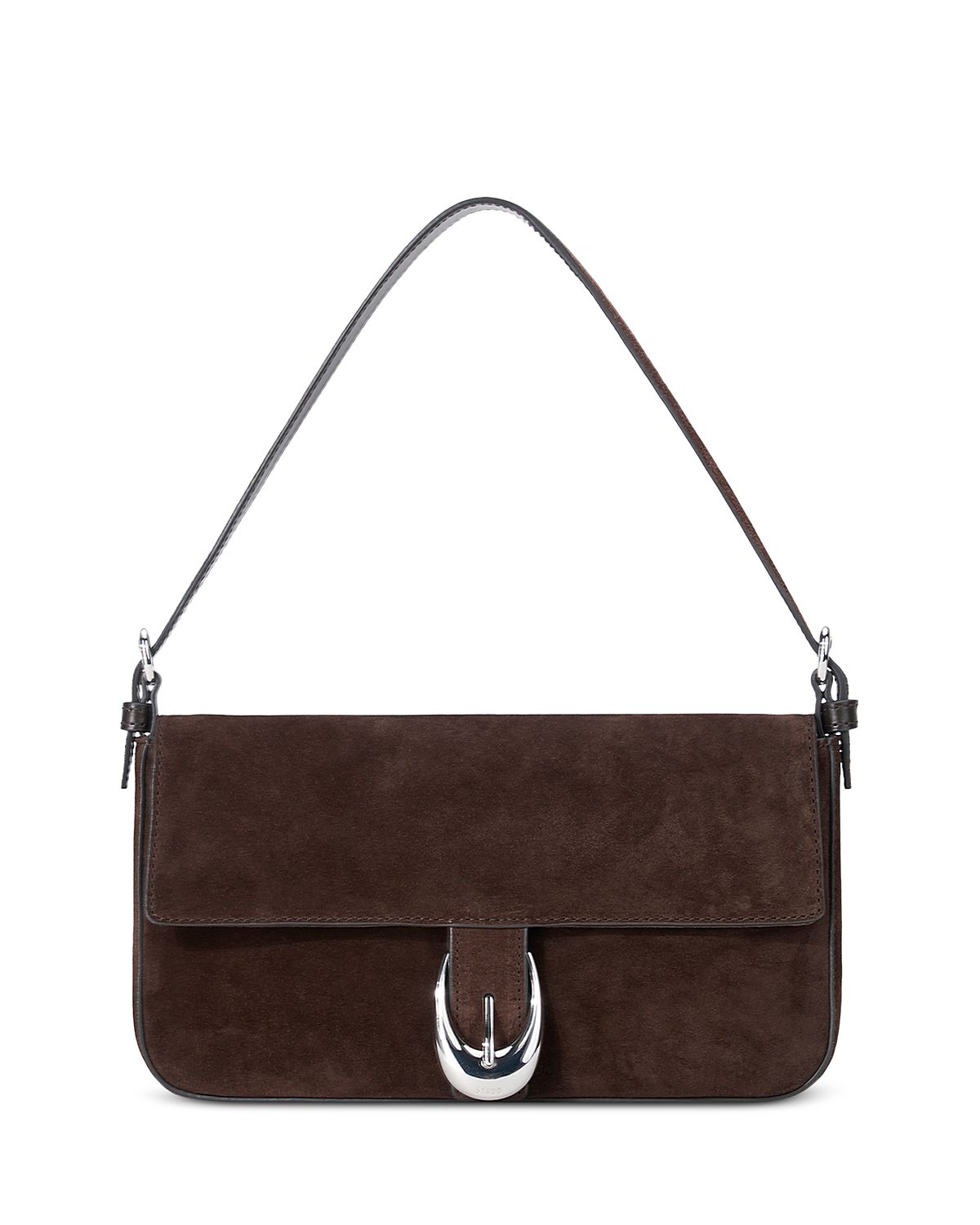 Staud Harlow Leather Shoulder Bag