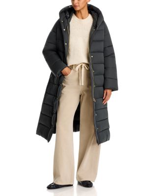 Selina Hooded Long Puffer Coat