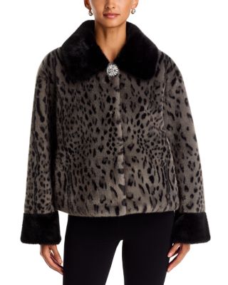 Sylvia Short Faux Fur Coat