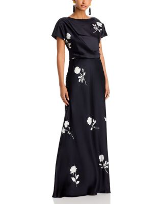 Floral Floor Length Gown