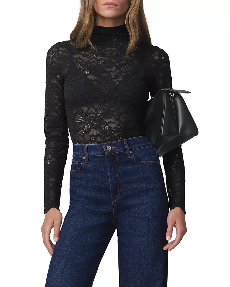 Joe's Jeans The Lace Tony Long Sleeve Top