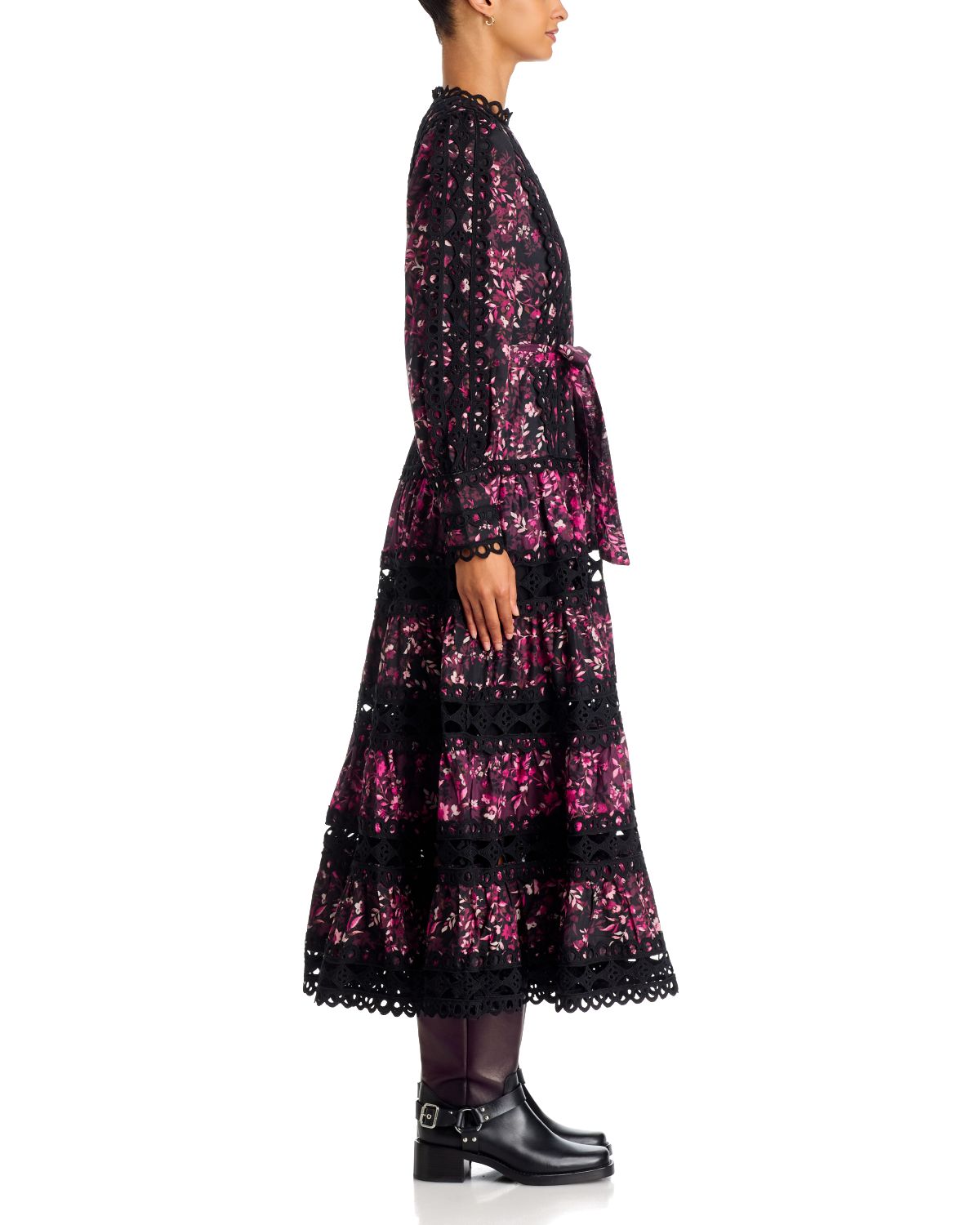 Lindsey Cotton Printed Maxi Dress thumbnail 5