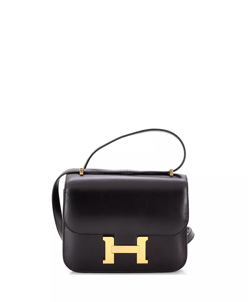 Pre-Owned HERMES 18 Constance Nm Bag Box Calf