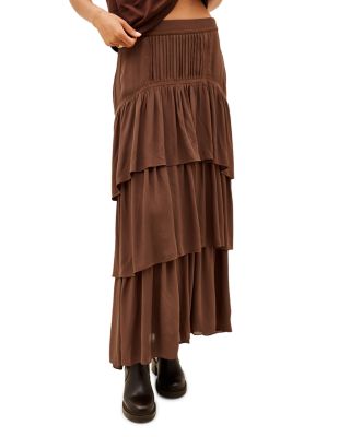 Besma Tiered Maxi Skirt