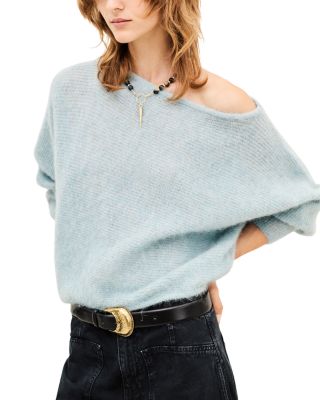 Suela Alpaca Blend Off-the-Shoulder Sweater