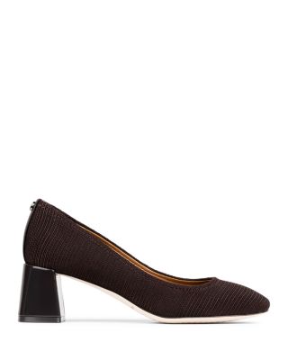 Women's Delite Woven Mid Heel Pumps