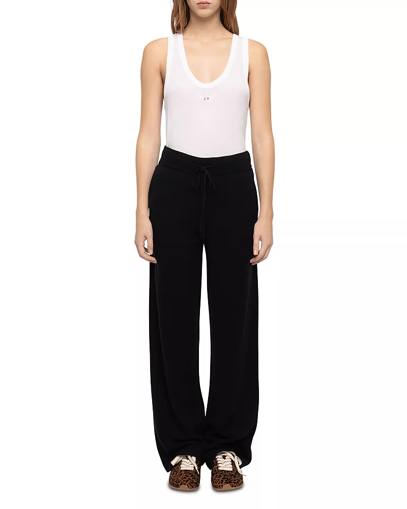 Zadig & Voltaire Parraz Lc Zv Wool & Cashmere Drawstring Pants