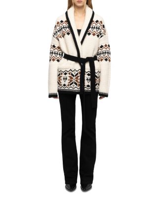 Wool & Cashmere Erra LC Friezes Fair Isle Coat