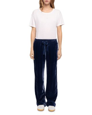 Poma Velvet Drawstring Pants