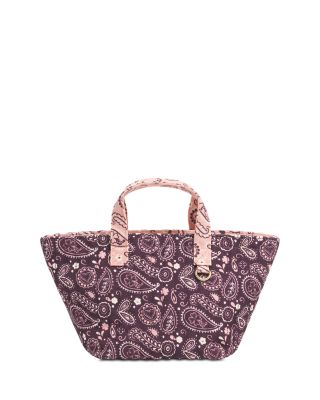 Mini Market Quilted Canvas Tote