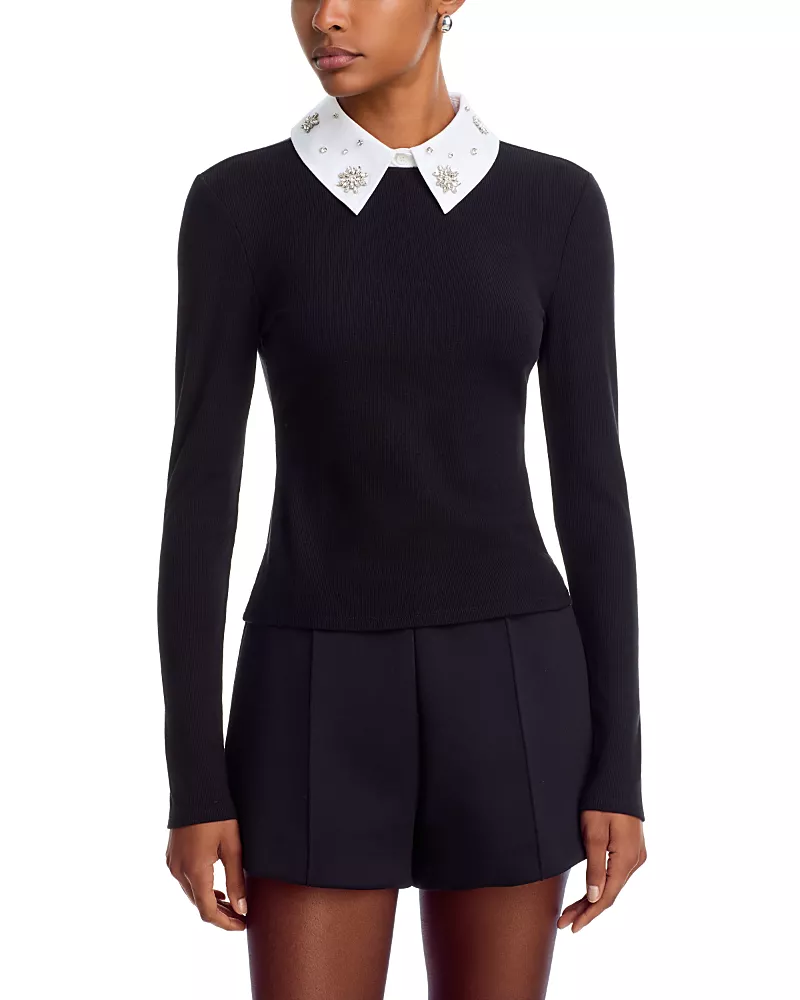 Generation Love Zelda Poplin Combo Embellished Top