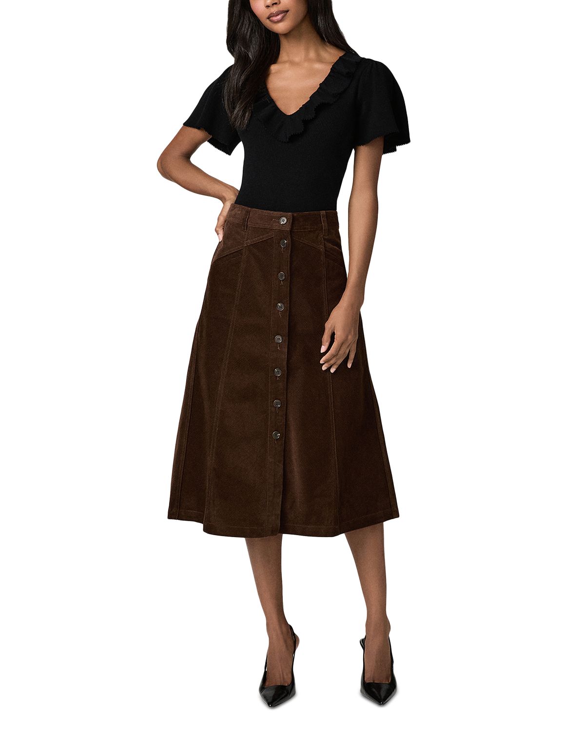 Jahn Cotton Corduroy Skirt thumbnail 2