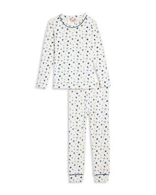 Unisex Printed Long Sleeve PJ Set - Little Kid, Big Kid