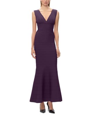 Herve Leger The Mira Mermaid Gown