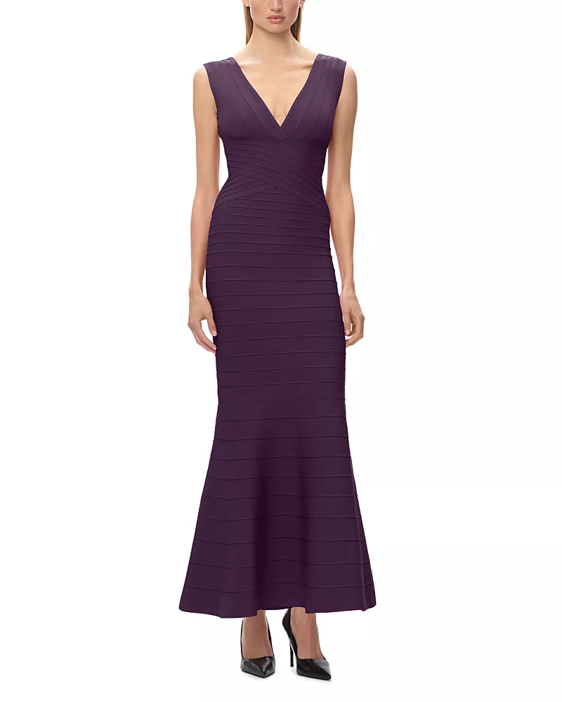 Herve Leger The Mira Mermaid Gown