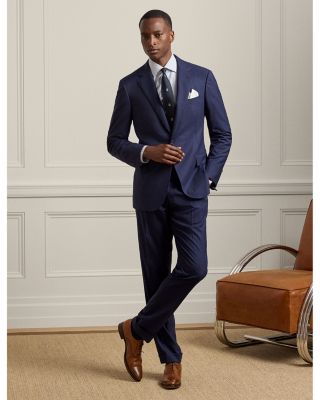 Hand Tailored Wool Serge Regular Fit Suit
