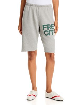 Cutoff Cotton Sweatshorts