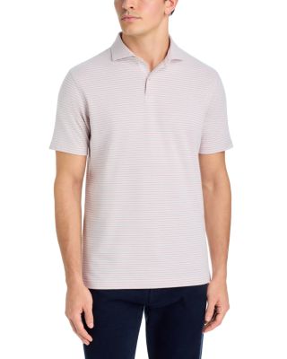 Albatross Stripe Pique Polo