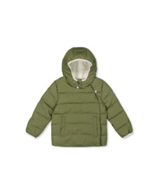 Unisex Quilted PrimaLoft Car Seat Adapted Winter Jacket - Little Kid