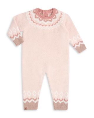 Unisex CozyChic&reg; Cable Fair Isle Coverall - Baby