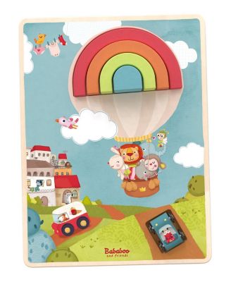  Drive Through the Rainbow Puzzle Game - Ages 12+ months