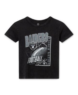 Unisex NFL Las Vegas Raiders Mineral Washed Tee - Little Kid, Big Kid