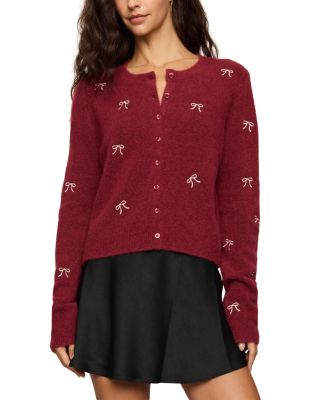 Z Supply Medina Bow Crewneck Cardigan