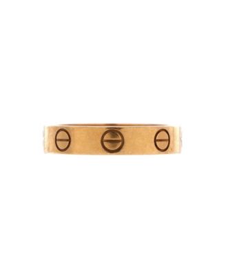  Love Wedding Band Ring 18K Gold