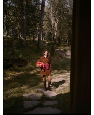 Casey Corduroy Button Front Dress - thumbnail 4