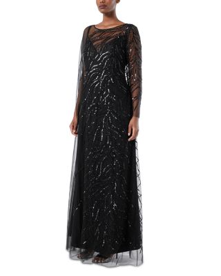 Beaded Embroidered Tulle Dress