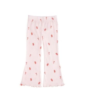 Girls' Candy Cane Christmas Flare Legging - Baby, Little Kid