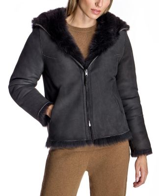  Hooded Toscana Lamb Jacket