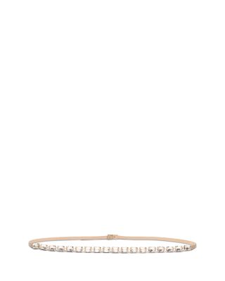 Fumante Women's Crystal & Leather Belt