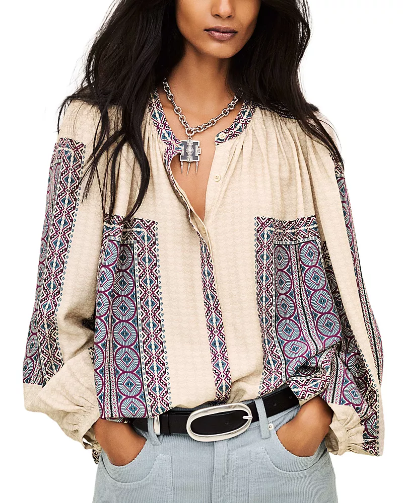ba & sh Olivio Relaxed Long Sleeve Shirt