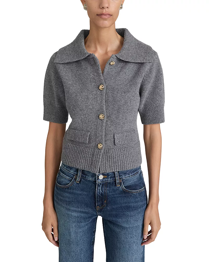Frame The Doll Wool Collared Cardigan