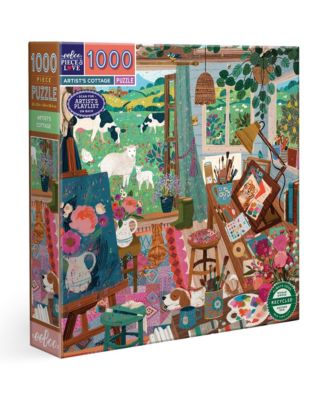  Artist's Cottage 1000 Piece Jigsaw Puzzle - Ages 14+