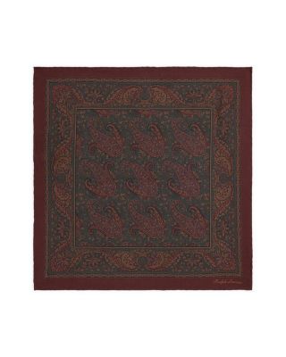 Paisley Silk Pocket Square
