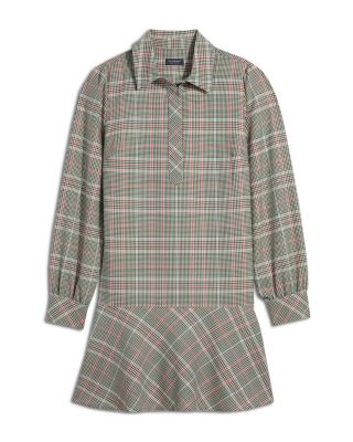 Pippa Long Sleeve Plaid Mini Dress