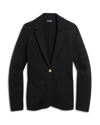 Wool & Cotton Sweater Blazer