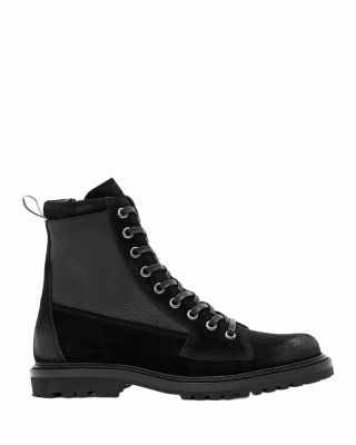 Men's Lex Trooper Leather Combat Boots