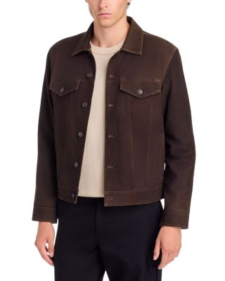 Erickson Suede Leather Pocket Jacket